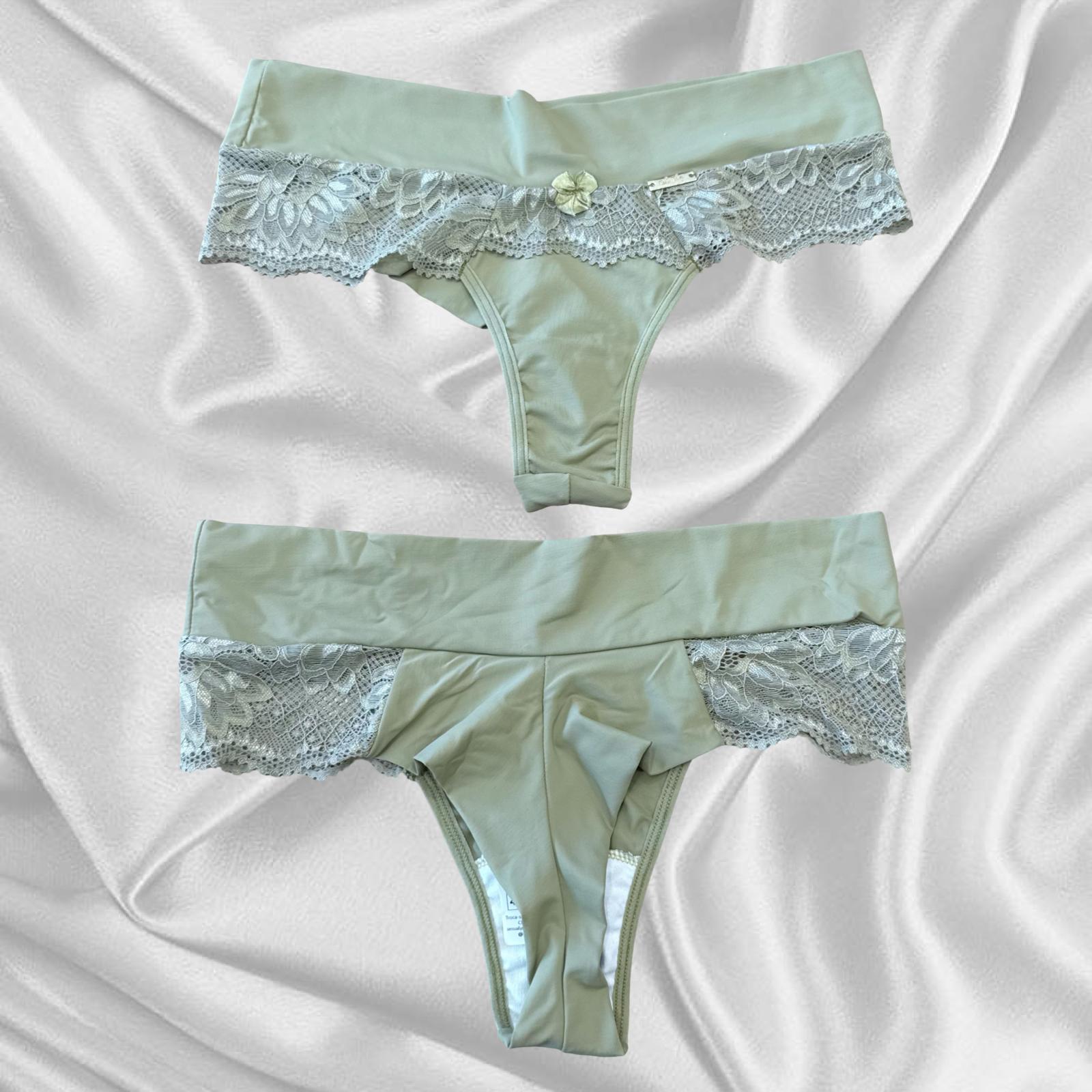 Calcinha Fio Duplo Micro Renda