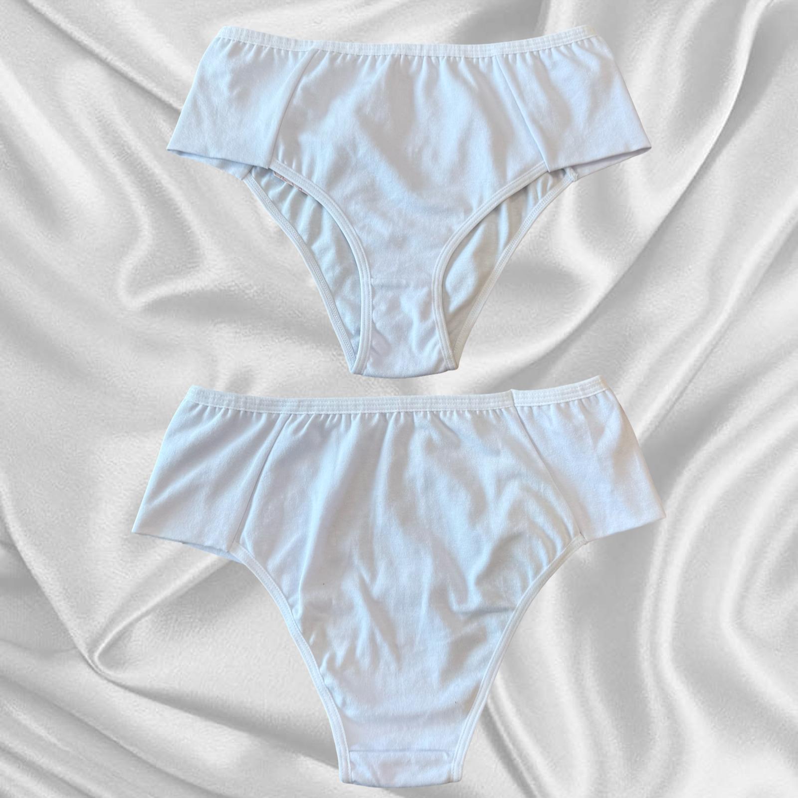 Calcinha De Algodão Tala Larga