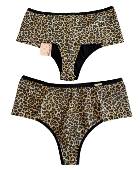 Calcinha Fio Duplo Tala Alta